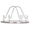 Camping Toaster 430 Stainless Steel Rack Foldable Design Portable Tray For Even Heating Compatible With Outdoor Stoves For Picnic Camping Trips