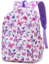 CAMTOP Preschool Backpack for Kids Girls Butterfly Toddler Backpacks Kindergarten School Bookbags(Age 3-8, Colorful Butterfly)