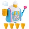 Candy Color Ice Cream Bubble Machine (with Two Nano Stickers) for delive
