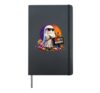Candy Security Funny Ghost Sunglasses Halloween Costume Hardcover Journal, Black