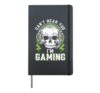 Can't Hear You I'm Gaming Headset Gamer Humor Hardcover Journal, Black