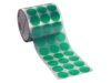 Caplugs PC-SH Series PC500x1000RT - Powder Peel Green Discs, Squares, and Rectangles - Powder Coating, E-Coating, Anodizing, Rectangle, Green Polyester, 0.500" x 1.000" (1000 per Roll)