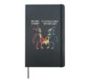 Captcha Humor - Funny Robots Dialogue IT Programmer Joke Hardcover Journal, Black
