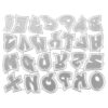 Carbon Steel Capital Letter Die Cuts for Craft Enthusiasts