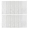 Card Sheets for Binder - 10 Pieces 4 Pocket Trading Card Storage Pages