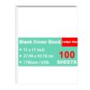 Cardstock Paper - Heavy White Stock, Cover Stock Paper, 65lb(176 gsm) Cover Stock Paper, 11" x 17", 100 Sheets, Card Stock for Poster, Menus, Greeting Cards, Tabloid, Architectural, Design Sketches