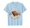 Career Reader Since Childhood Vintage Book Lover Humor T-Shirt, Men, Baby Blue, XX-Large