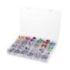 CarpNettore 1680 Pieces Mixed Wiggle Googly Eyes Round 8 Sizes for DIY Craft Doll
