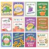 Carson Dellosa Farmers Market 12pc Motivational Poster Set, Colorful Illustrations, Powerful Visual Reminders for Homeschool and Classroom Decor