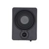 Car Subwoofer and Amp Package, Black Aluminum Alloy 8 Inch 600W Subwoofer
