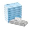 Car Tissues, 8 Packs, 4-Ply Ultra Soft Facial Tissues with Tissue Holder