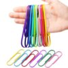 CasaVibe 50 Pack 4 Inches Jumbo Paper Clips Extra Large Mega Paperclips