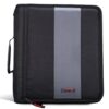 Case-it School Zipper Binder | 2-Inch O-Rings | 350-Sheet | D-251 Jet Black