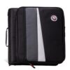 Case-it Workstation Zipper Binder | 2-Inch O-Rings | LT-117 Black