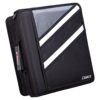Case-it Zipper Binder | Dual 1.5" D-Rings | 500-Sheet | Z-176 Jet Black