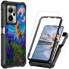 Case for Cricket Outlast 5G 2024/AT&T Motivate Pro 5G with Screen Protector