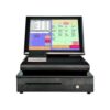 Cash Register with Touch Screen 15 Inch Electronic Built-in Printing