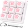 Cat Paw Keyboard Fidget Toys for Adults(Silent Version)