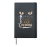 Cats and LARPing Role Playing Game RPG Larp Gamer Cat Lover Hardcover Journal, Black