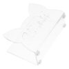 Cat Shaped Acrylic Letter Holder Organizer for Desk and Countertops