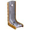 Cats Scratching Board with Ball L Shape Cat Scratcher for Couch Wall