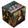 CAULYS Famous Painting Theme Series Magic Cube, Celebrity Masterpiece Photo Transform Cube, Creative Gift, Toys (Van Gogh-Postimpressionism Style)