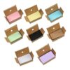 CAXUSD 800pcs Colored Blank Index Cards 3.5x2 Inches Heavy Weight Paper with Smooth Writing Surface for Note-taking and Vocabulary Study, for School and Office Use Random Color