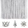Caydo 200 Pieces Silver Pipe Cleaners Craft