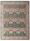 Cecil Area Rug for Living Room Bedroom Dining Room Hallway Soft Durable Indoor Floor Carpet Modern Home Décor Easy Care Green 8'x8' Ft Square
