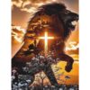 C'eitura Needlework Kit Stamped Cross Stitch 11CT Silhouette Full Stitch