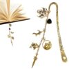 Celavoy Dragon Metal Bookmark Gifts - Fantasy Sword Wing Page Marks Merch