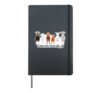 Celebrate Diversity | Pet Goat Lovers Shirt Cute Goat Hardcover Journal, Black