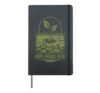 Celebrate Nature Lover Earth Day with Hope Grows Here Hardcover Journal, Black