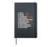 Celebrate the Recovery Christian Cross 12 Step Guide Pray Hardcover Journal, Black