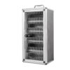 Cell Phone Locker Mobile Phone Storage Cabinet with Lock & Aluminum Frame