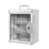 Cell Phone Storage Locker Cabinet with Lock, Metal Mobile Phone Organizer