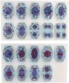 Cell Structure Taxonomy, Cell Division Stage Display Model, Animal Cell Mitosis and Meiosis Model, 19pcs Detailed Chromosome Stages, with Magnetic Suction, for Biology Science Education