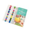 CENGPXGH Fibre Tip Acrylic Paint Pen, 12/24 / 36 Color Acrylic, 36 colors