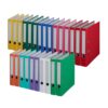 Centra Chromos 231143 Folder A4 Pack of 25 Polypropylene Spine Width 55 mm Assorted for Approx. 350 Sheets