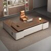 CEO Executive Desk, L-shaped Design, Made of Solid Wood (Right, 94.5in)
