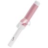 Ceramic Hair Curling Iron, 360° Rotating Automatic Wave Curler with US Plug, Fast Heating, 4 Level Adjustable Temperature, Straight Tube and Safe Lock, Easy Styling for Beach Waves and Curls