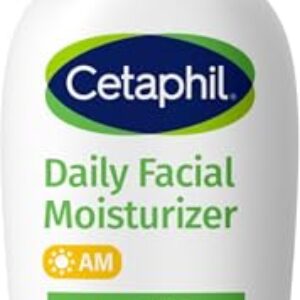 Cetaphil Face Moisturizer, Daily Oil Free Facial Moisturizer with SPF 35, For Dry or Oily Combination Sensitive Skin, Fragrance Free Face Lotion (Pack of 12)