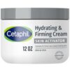 Cetaphil Skin Activator Firming Body Cream, AHA + CICA, 12 oz (Pack of 12)
