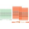 Cgerma Chisel Tip Highlighter Pack, Quickly Drying
