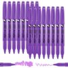 Cgerma Purple Highlighters, 16 Pack, Chisel Tip Highlighter Pack, Quickly Drying, Perfect for Students Kids Adults Classroom, Office, School Supplies