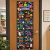 Chalkboard Style Rules Elementary Teacher Classroom Tapestry