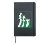 Challenging Chess Puzzle Position Hardcover Journal, Black