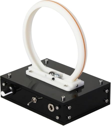 CHANGLKJ Ring Electromagnetic Accelerator, DIY Perpetual Motion Machine Model, Physics Science Experiment Kit, High Speed, Low Noise, Stepless Dimming, for Experimental Teaching, Scientific No Light