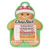 ChapStick Festive Favorites Flavored Lip Balm Sticks, Variety Pack, 24 Hour Moisturizing Lip Balm, Candy Cane, Gingerbread, Pomegranate, Apple Crumble, Cinnamon Roll, 5-Pack, 0.15 oz Each