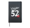 Chapter 52, 52nd Birthday, Lips Chapter 52 Years Old 1968 Hardcover Journal, Black